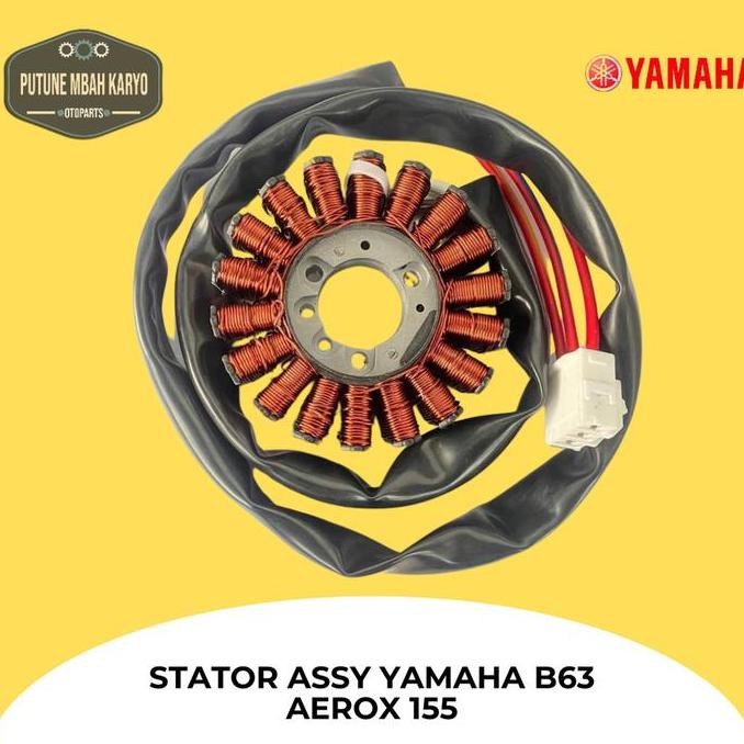 Spull Assy Stator Motor Aerox 155 Spul Spoll Spol B63