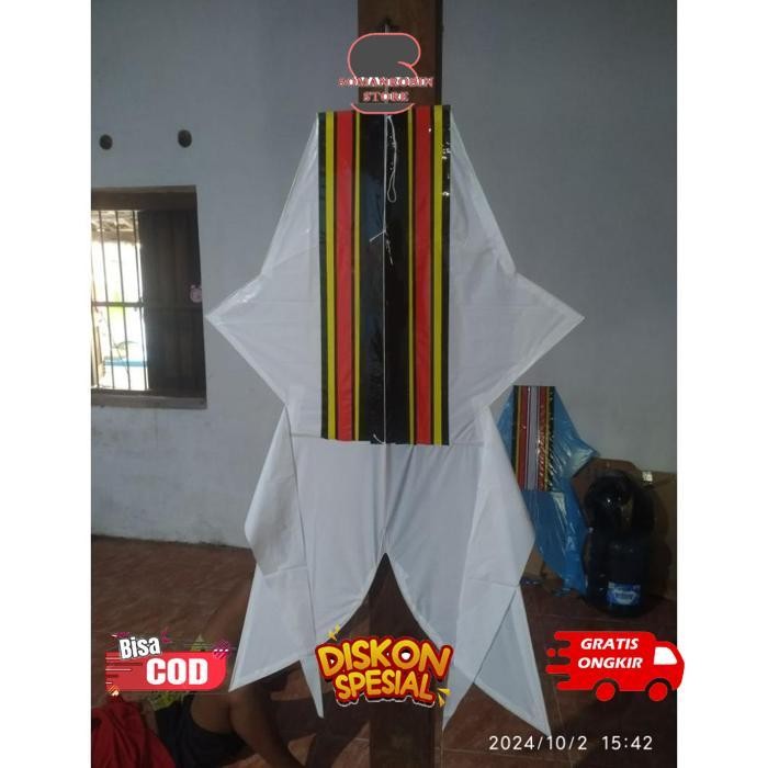 Paling Murah XCT-2328 layangan bebean semi knockdown ukuran tinggi 1 meter bagus rapi Berkualitas Mu