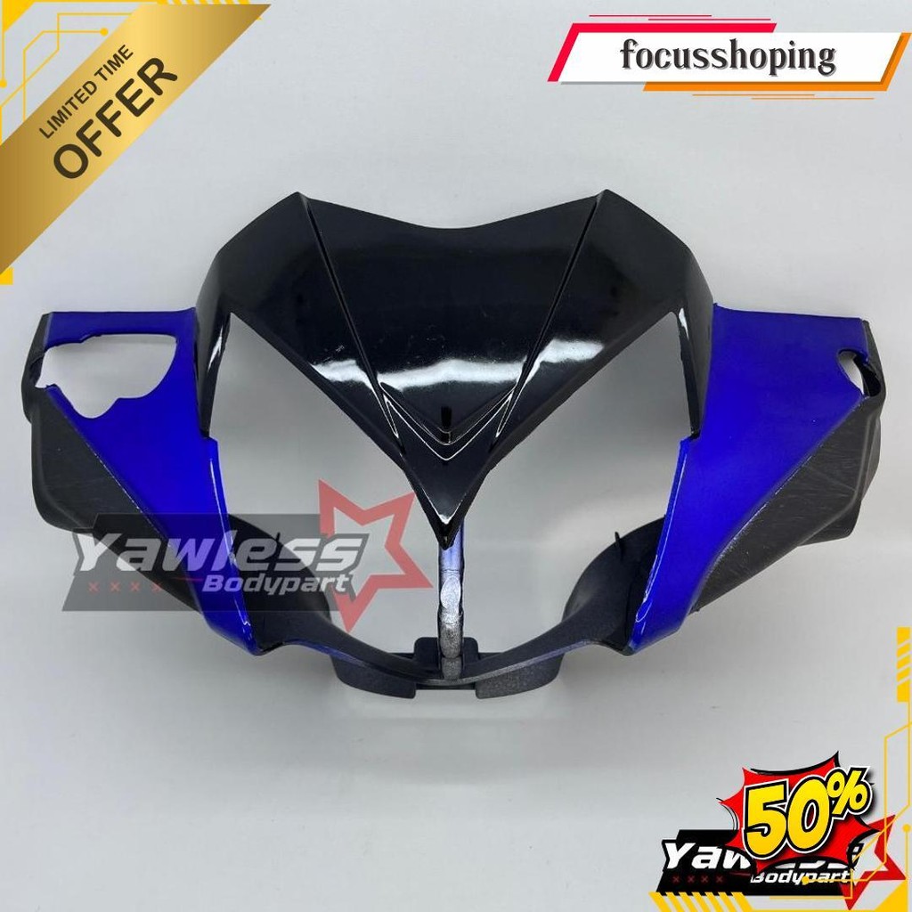 Batok Supra X 125 Batman Biru Full Set Kualitas Terjamin Cod