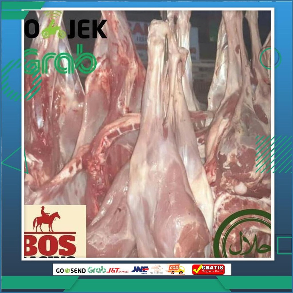 Paha Daging Kambing Muda 500Gr Dijamin Fresh Segar Gosend