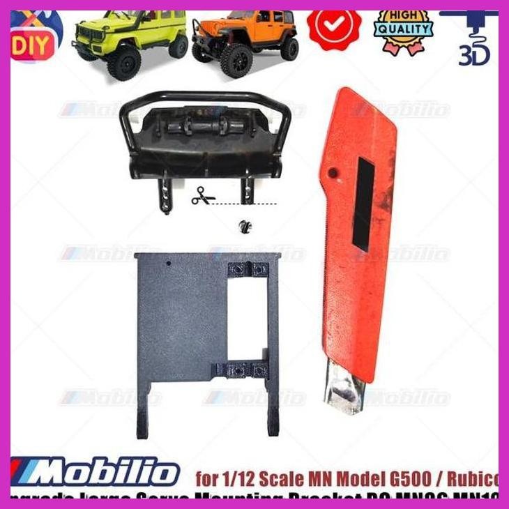 READY UPGRADE PART LARGE SERVO MOUNTING BRACKET 3D PRINT FOR RC MN86 MN128 CRAWLER ADVENTURE MORE PO