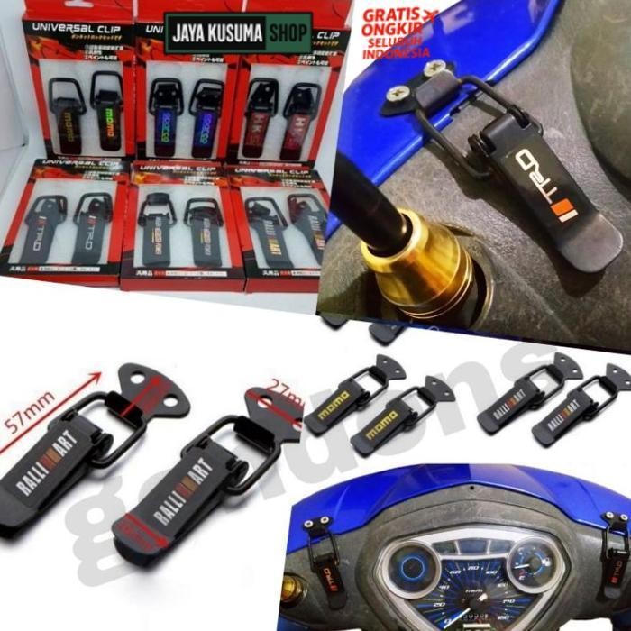 Diskon Klip Body Batok Motor Variasi / Klip Universal Small Viral