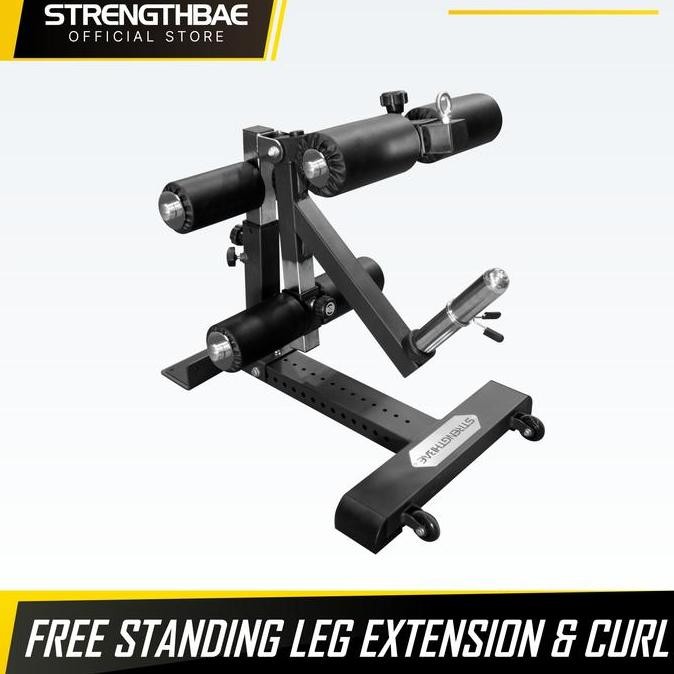 Compact Leg Extension Leg Curl STRENGTHBAE Seated Leg Extension & Lying Leg Curl Machine Home Gym Me