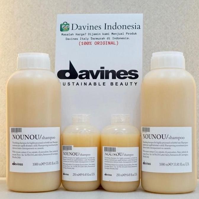 [ EXP 2028 ] Davines Nou-Nou Shampoo [250Ml/1000Ml]