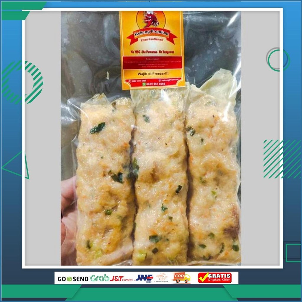Small Pack Hekeng Babi Udang (3 Btg) /Gohiong Hekeng Babi Udang Non Halal