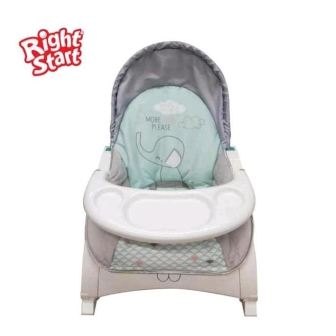 Baby Bouncer Right Start 2In1 Newborn To Toddler With Table
