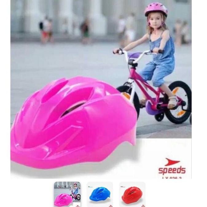Helm Sepatu Roda Anak Polos Ukuran Kecil