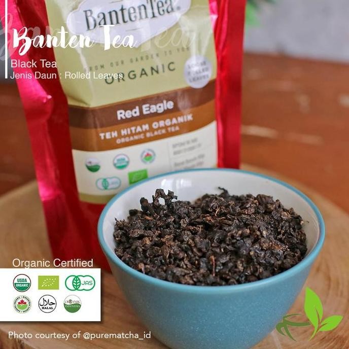 BEST SELLER BANTEN TEA - ORGANIC BLACK TEA 80GR TEH HITAM ORGANIK INDONESIA !!!!!