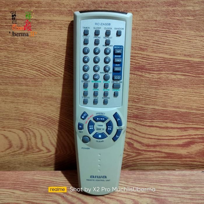 Remot Compo Aiwa Rc-Zas08 Original Limited