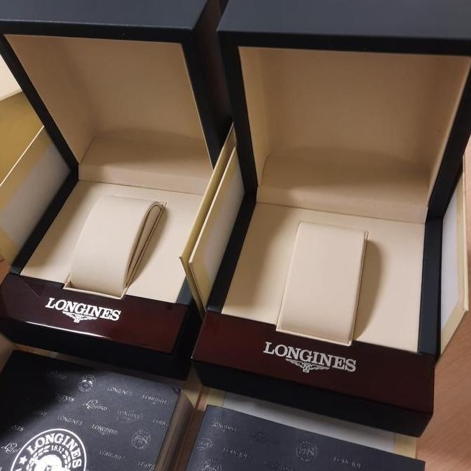 Box Kotak Jam Longines Original Swiss No Omega Mido Rado Titoni Bulova