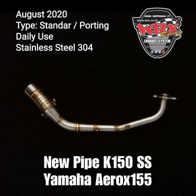 Knalpot Wrx Exhaust Gp3 K2 Ss K150 Aerox Nmax Lexi New Aerox New Nmax