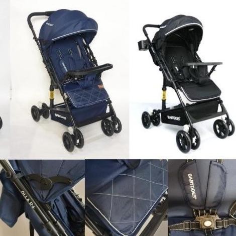 Stroller Reversible Babydoes Olla R+ / Kereta Dorong Bayi Kursi Roda 2 Arah
