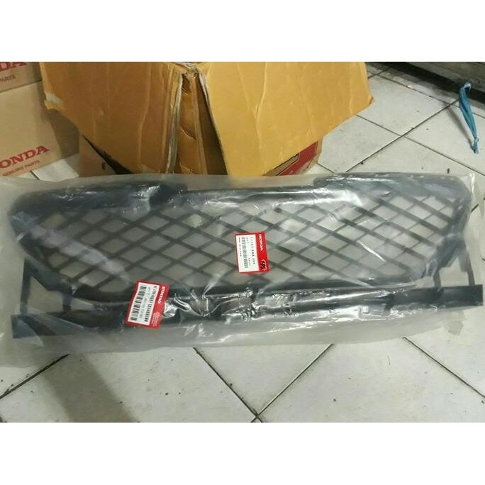 Grill Ram Bemper + Bulan Sabit Kiri Kanan Mobil Honda Jazz Vtec