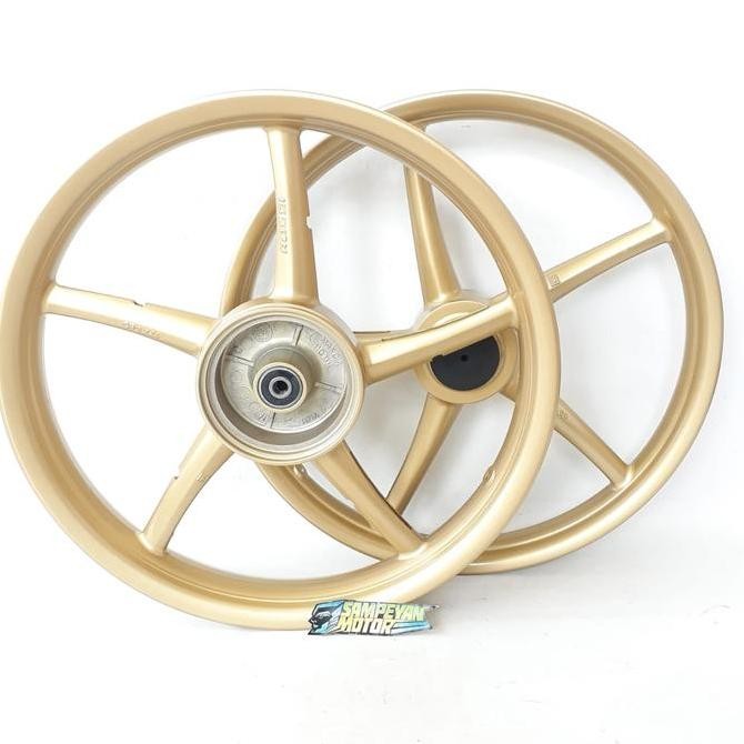 Velg Palang Racing Set Yamaha Jupiter Z Gold Vrossi Sanca Model RCB