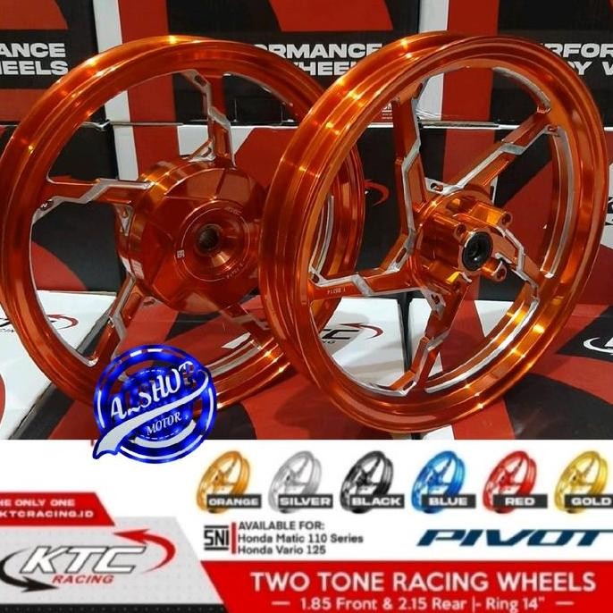 VELG RACING KTC PIVOT VARIO 125 VARIO 150 VARIO 110 BEAT SCOOPY GENIO