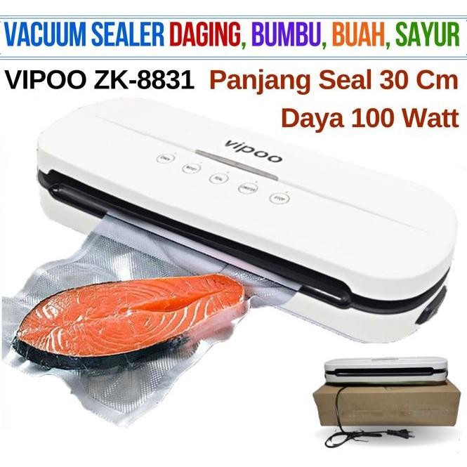 Vacuum Sealer Machine Vipoo Press plastik mesin