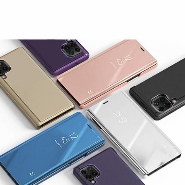 Original Samsung M22 M32 A03S A22 A32 4G 5G A52S A52 A72 M12 A12 A02S M51 2021 Clear View Flip Cover