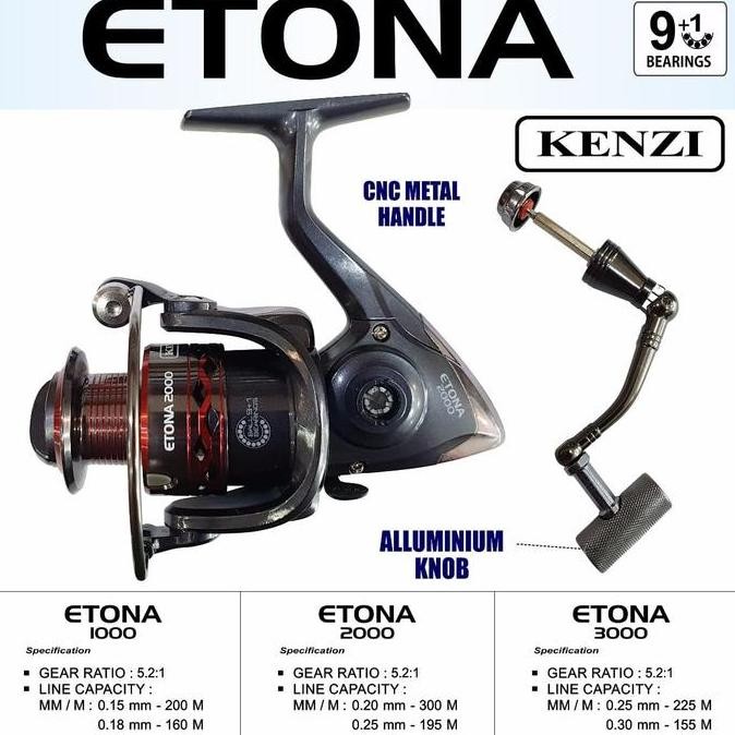 TERBARU - REEL KENZI ETONA 1000