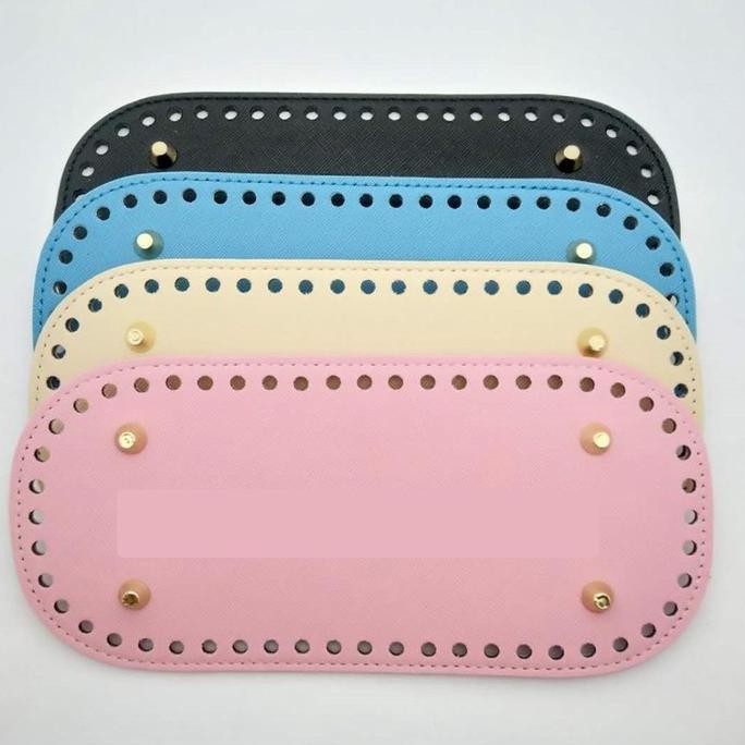 Alas Tas Rajut Lonjong Kulit Premium