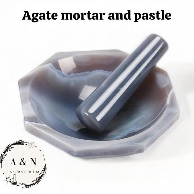 Agate Mortar And Pastle 100 mm