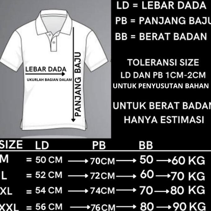 Kaos Atasan Pria Dewasa Polo Shirt Jersey Dri Fit Milano NB005