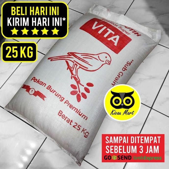 *#*#*#] KICAU MART PAKAN BURUNG BIJI MILET VITA KARUNGAN KARUNG GROSIR MAKANAN HARIAN LOVEBIRD KENAR