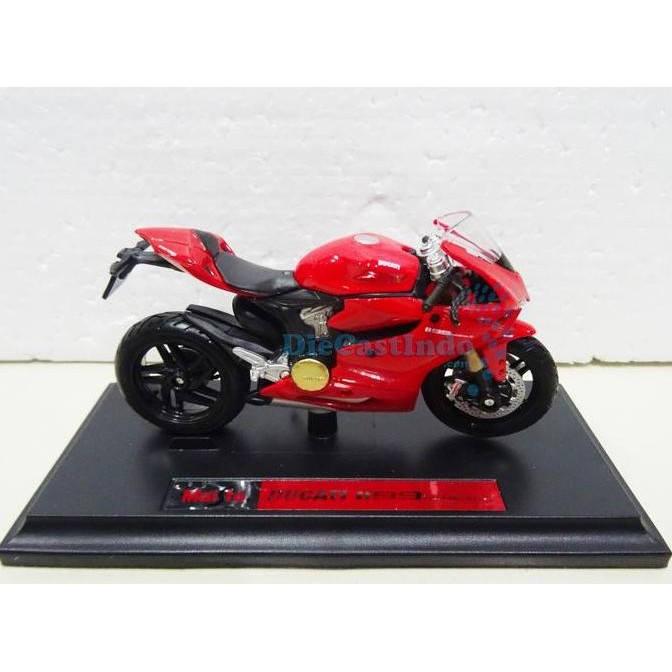 Maisto Motor - Ducati 1199 Panigale, Red - Skala 1:18