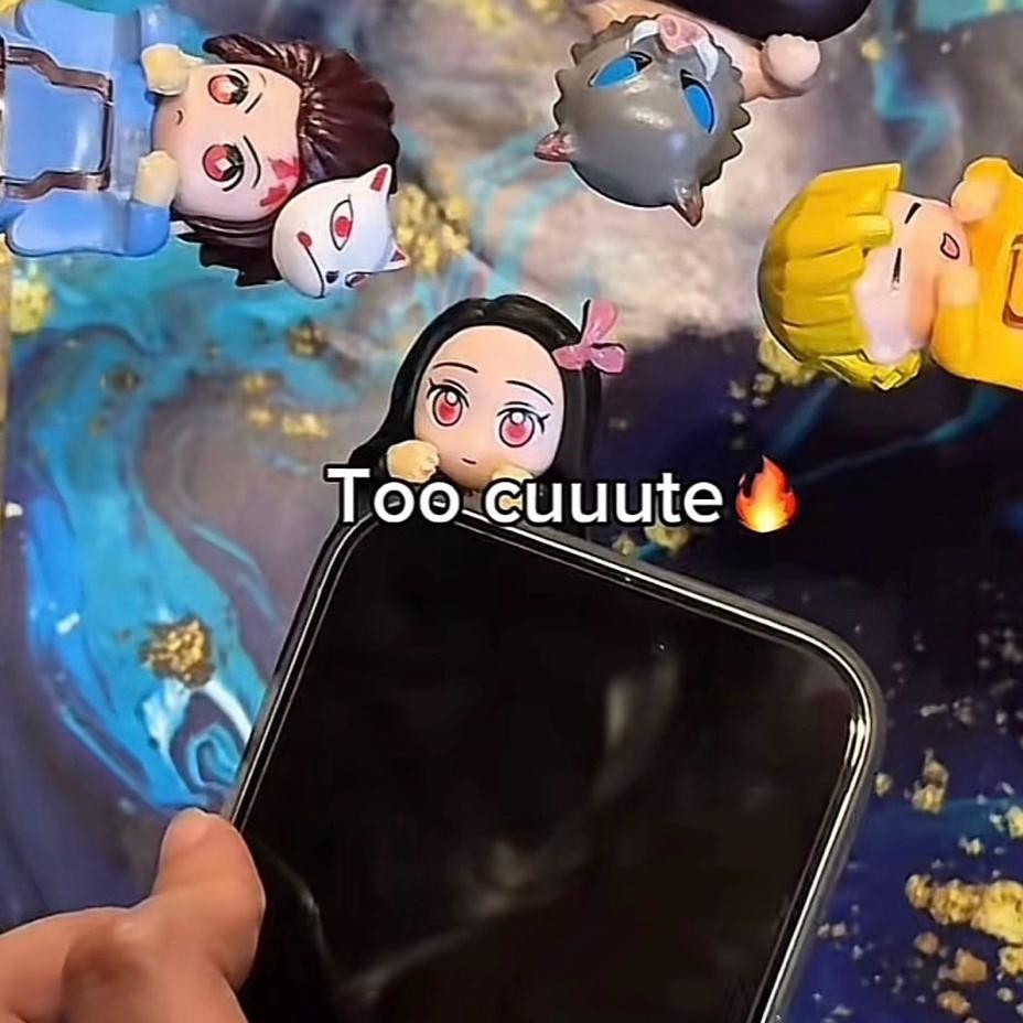 Hippers Demon Slayer Blind Box Asess Handphone Hippers Kimetsu No Yaiba Fur Demon Slayer Kimetsu No 