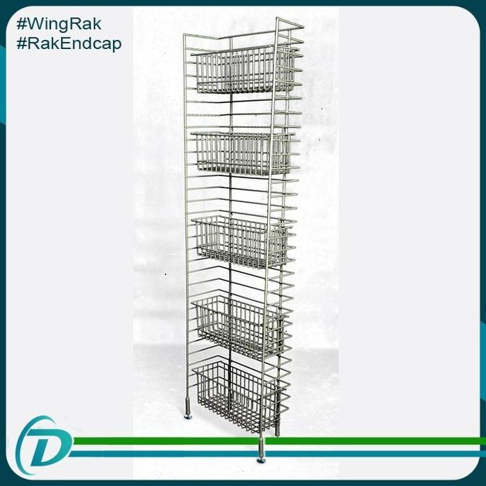 NEW - Wing Rack Gondola - Rak Endcap - Rak Samping Gondola