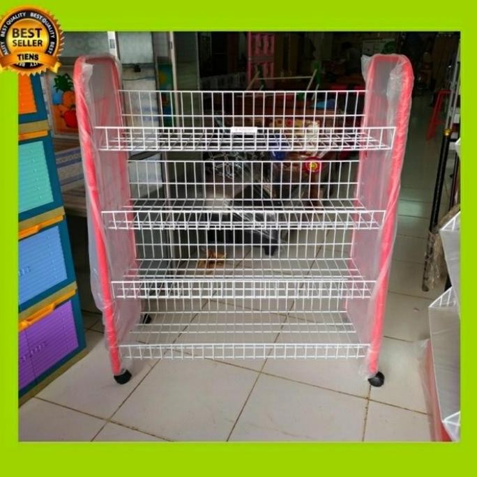 PROMO DISKON - RAK MASTER JUMBO 4susun / RAK SNACK 4susun/RAK DISPLAY/RAK SERBAGUNA
