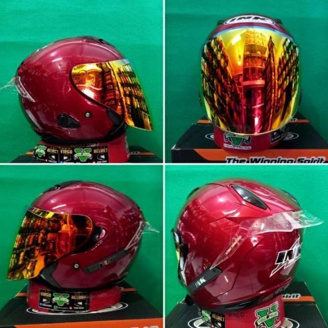 SPOILER HELM INK METRO 2 KWALITAS SUPER Motorcycle Original