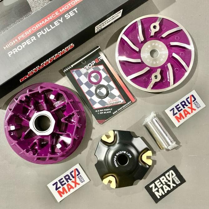 Pulley Set CVT Rumah Roller Proper Racing Line PCX 150 Lokal ADV 150 Vario 125 Big Pulley Vario 150 