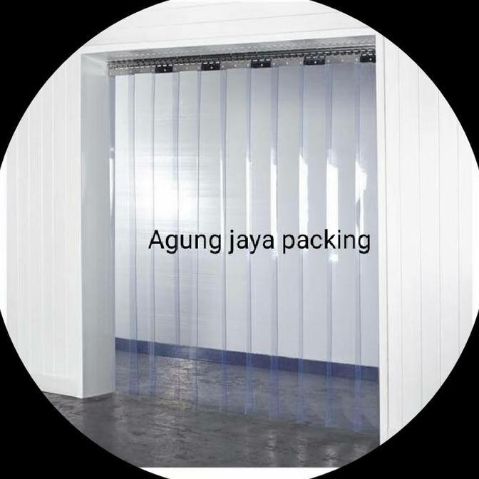 BEBAS ONGKIR - Tirai pintu pvc / pvc curtain bening