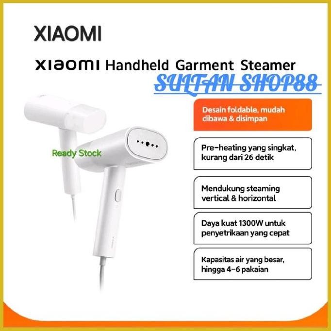 Xiaomi Handheld Garment Steamer Ergonomis MJGTJ02LF - Pengering Pakaian Lipat 1300W, Teknologi Uap P