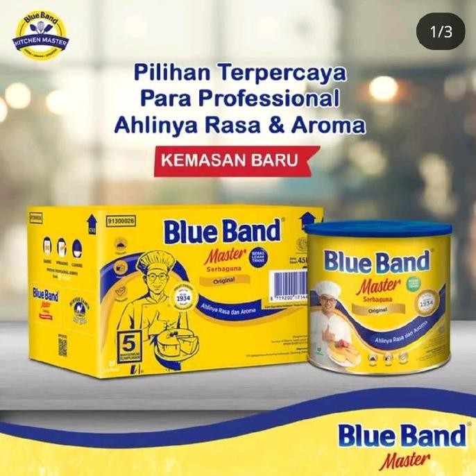 New Blue Band 2kg Margarine Serbaguna Kaleng