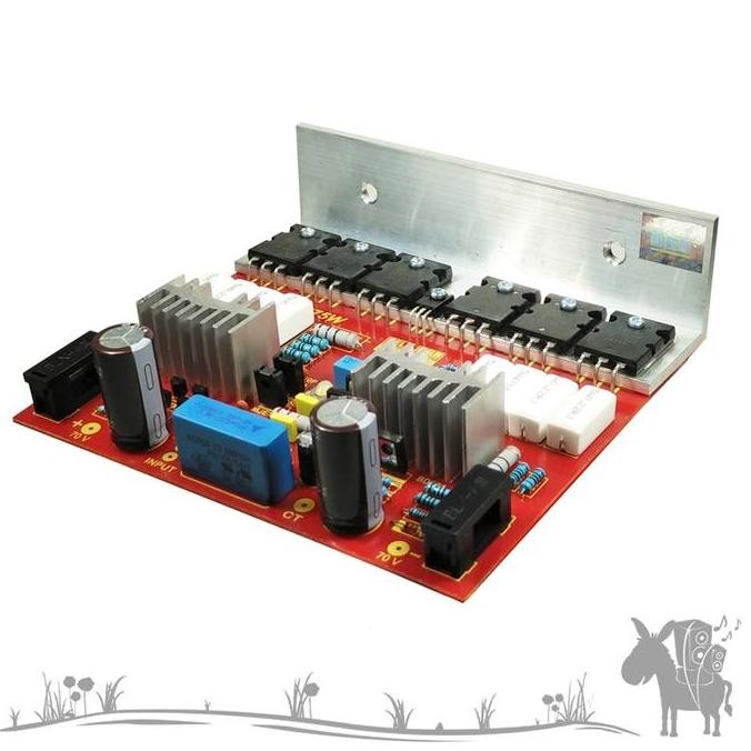 Kit Amplifier Blazer 575W Class Ab Ampli Power Amplifier Mono Bell Bgr