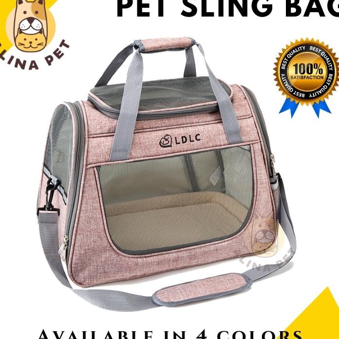 Pet Carrier Tas Anjing Tas Kucing Selempang Pet Sling Bag Carrier Anjing Carrier Kucing
