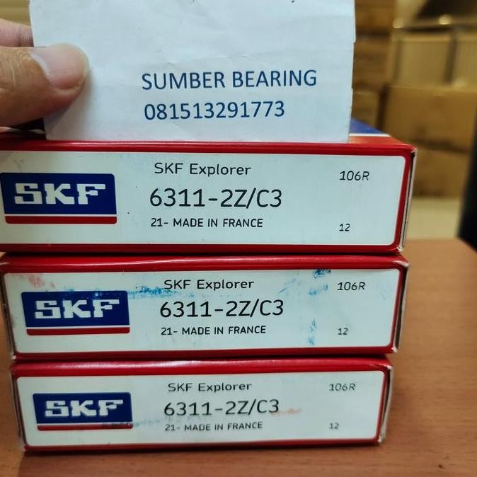 Ball Bearing 6311 2Z C3 6311 Zzc3 Skf