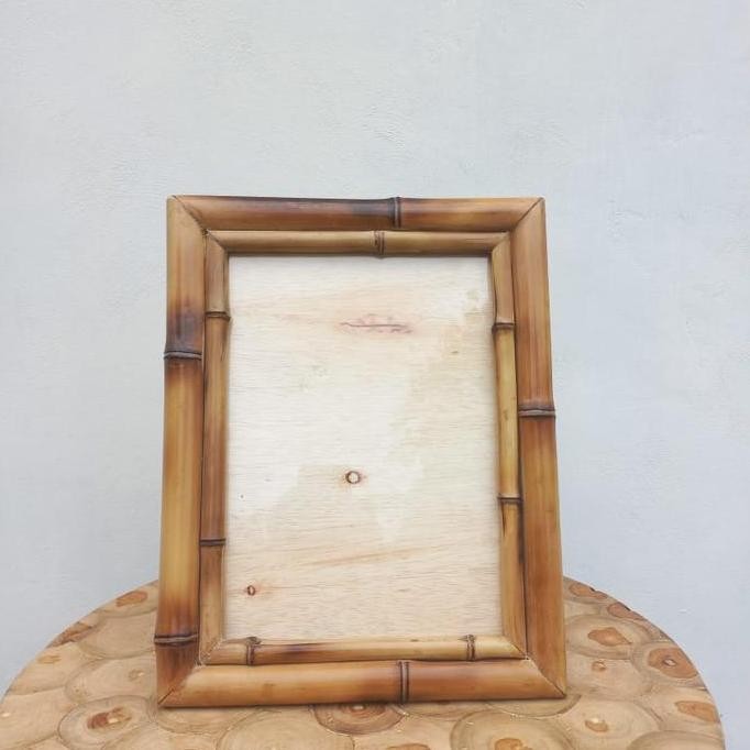 Frame Foto | Figura Bingkai Unik dari Bambu Custom Ukuran 5R 10 R 12 R TER