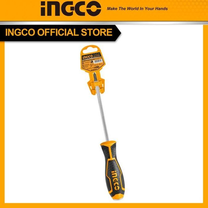 Obeng Ketok Gg. Karet Ingco Obeng Min / Obeng Plus