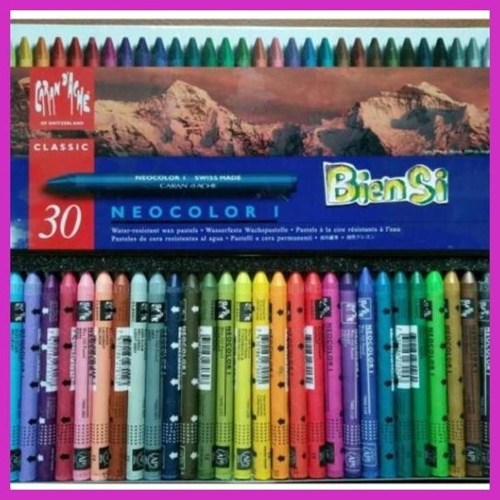 (SEKOLAH) CARANDACHE 30 WARNA NEO 1 CRAYON / KRAYON PRIVASI AMAN