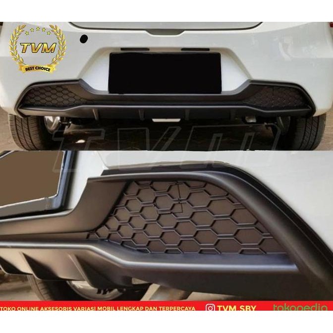 Defuser Rear Diffuser Bumper Belakang Brio 2018