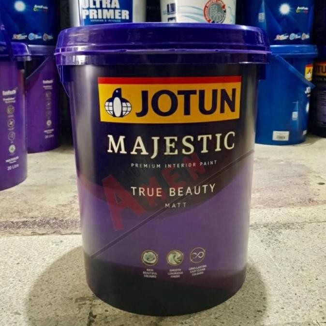 Jotun Majestic True Beauty Matt 20Lt - Morning Fog / Cat Tembok