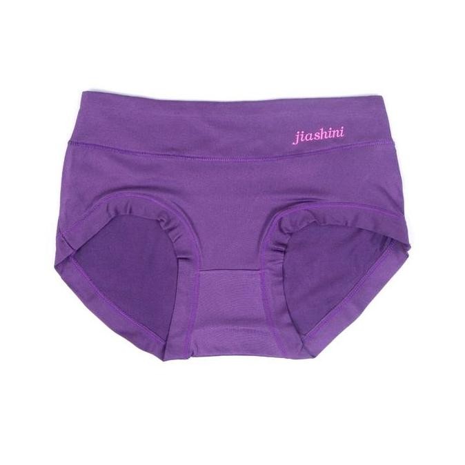Promo 6pc- celana dalam wanita jiashini super soft bahan cotton spandex lembut halus adem nyaman di 