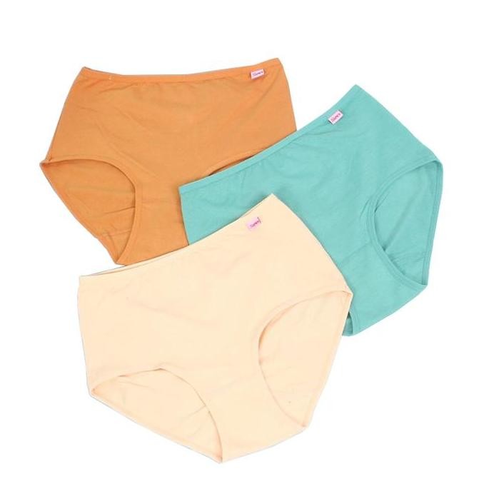 Promo Sorex CD 1229 Celana Dalam Wanita 6 Pcs Jumbo Bahan Lembut Katun Motif Nyaman Pendek COD