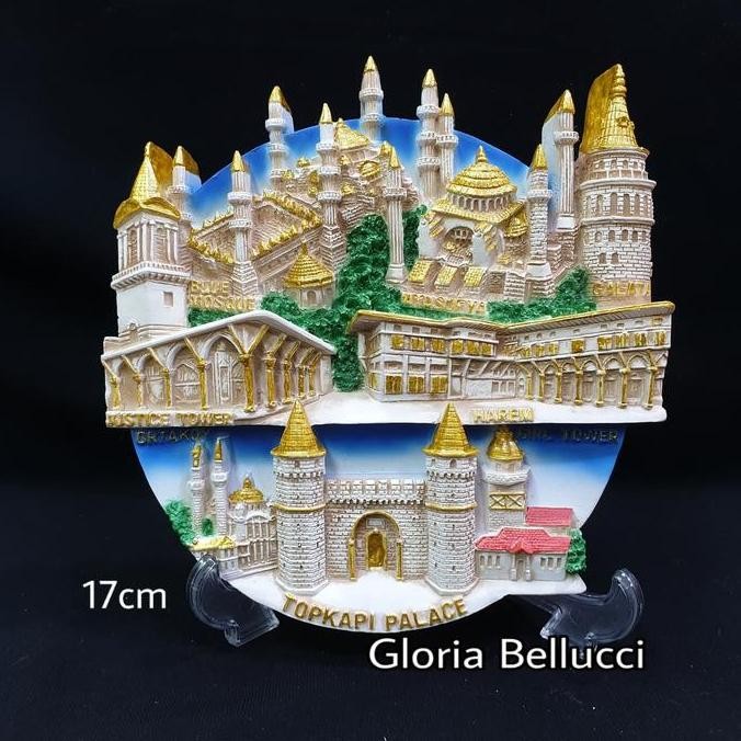 TERBARU - pajangan piring istanbul turki dinding gantung ayasofya topkapi palace