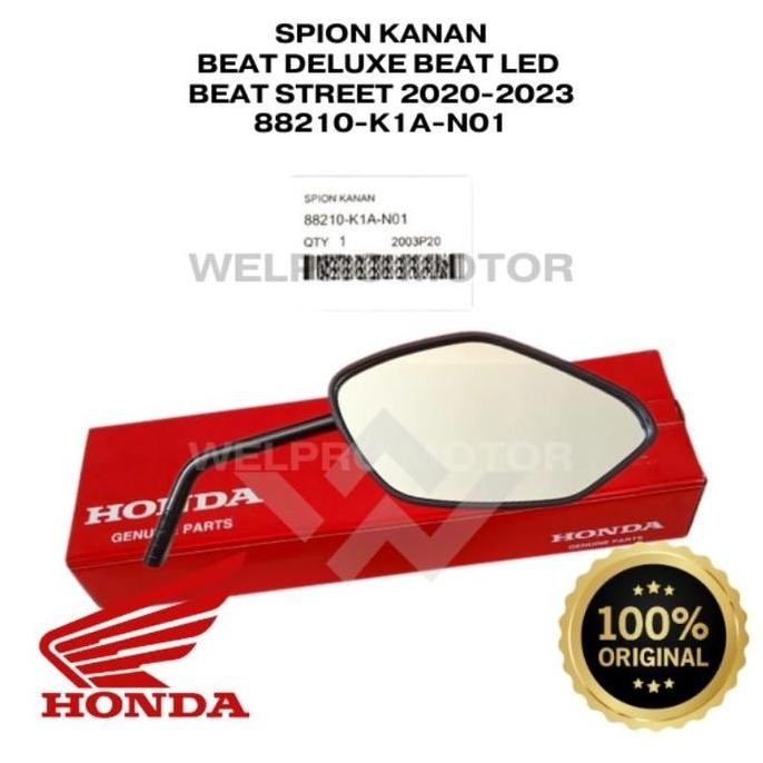 Spion Ori Honda 100% Beat Deluxe Beat 2020-2023 Kanan Kiri
