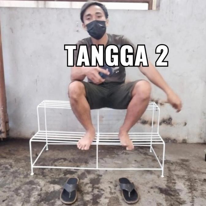 rak besi tanaman susun 2, rak tanaman 2 tingkat