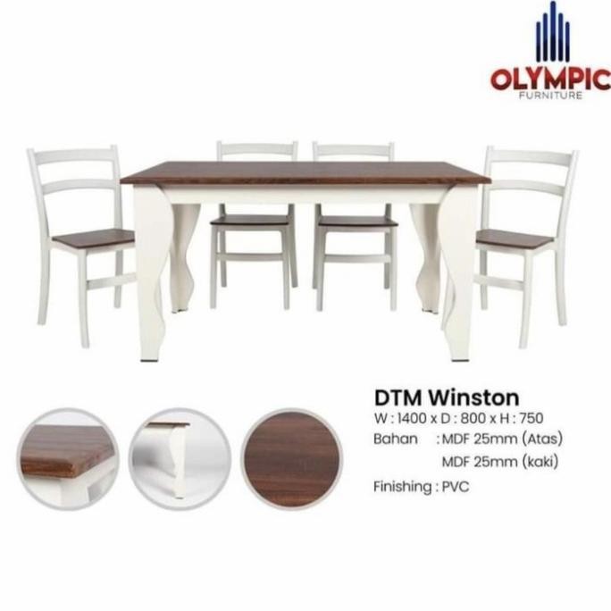 Meja makan DTM winston Olympic