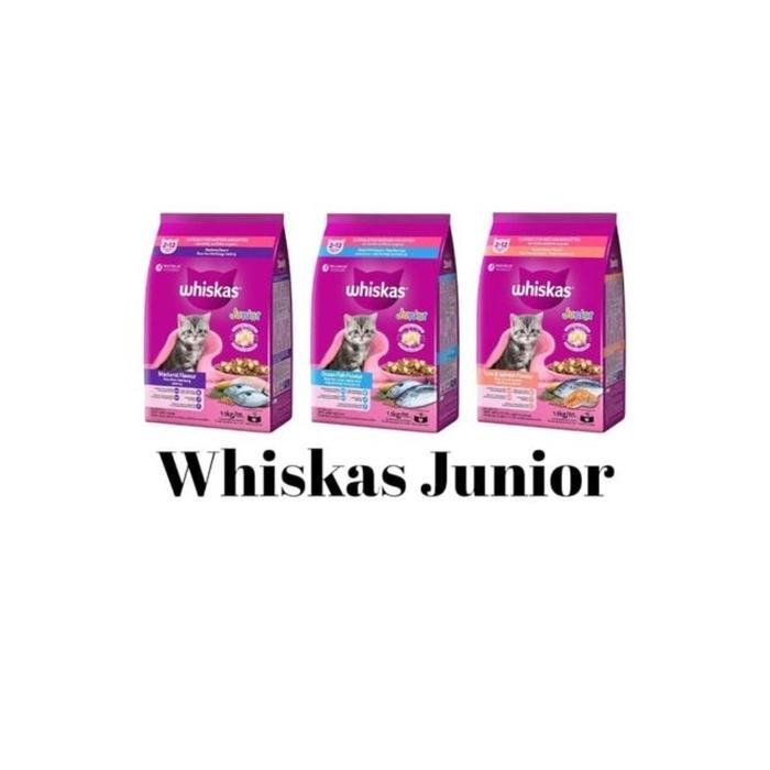 Whiskas Junior 1.1kg Whiskas Junior Tuna Whiskas Junior Ocean Fish Whiskas Junior Tuna Salmon Whiska